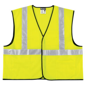 Class 2 Solid Lime Safety Vest