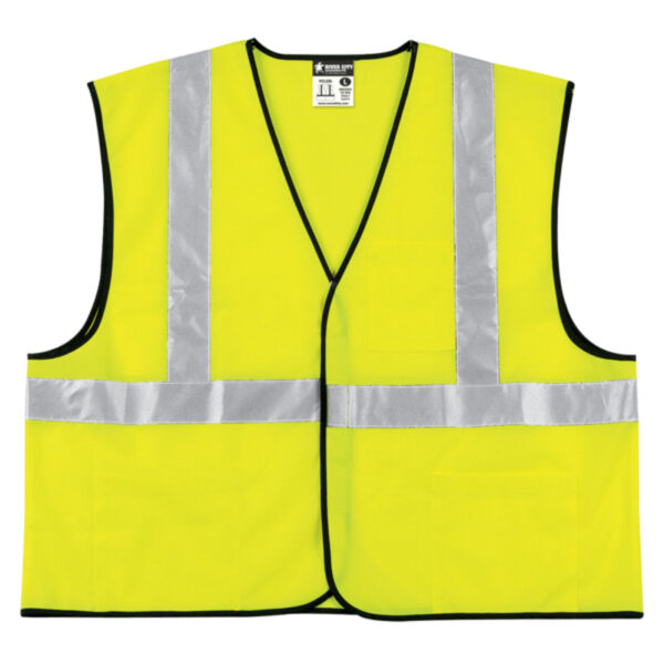 Class 2 Solid Lime Safety Vest