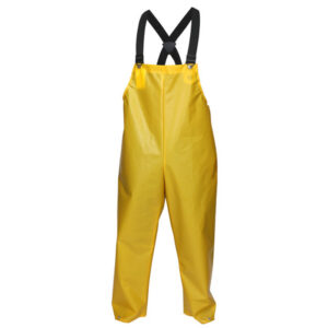 Yellow Waterproof TPU Nylon Rain Pants