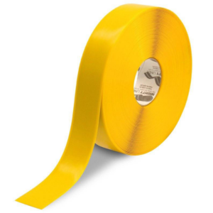 FLOOR TAPE, 2" x 100' ROLL, YELLOW